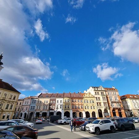 Velke Studio Na Velkem Namesti S Vybavenou Kuchyni Hradec Králové 外观 照片