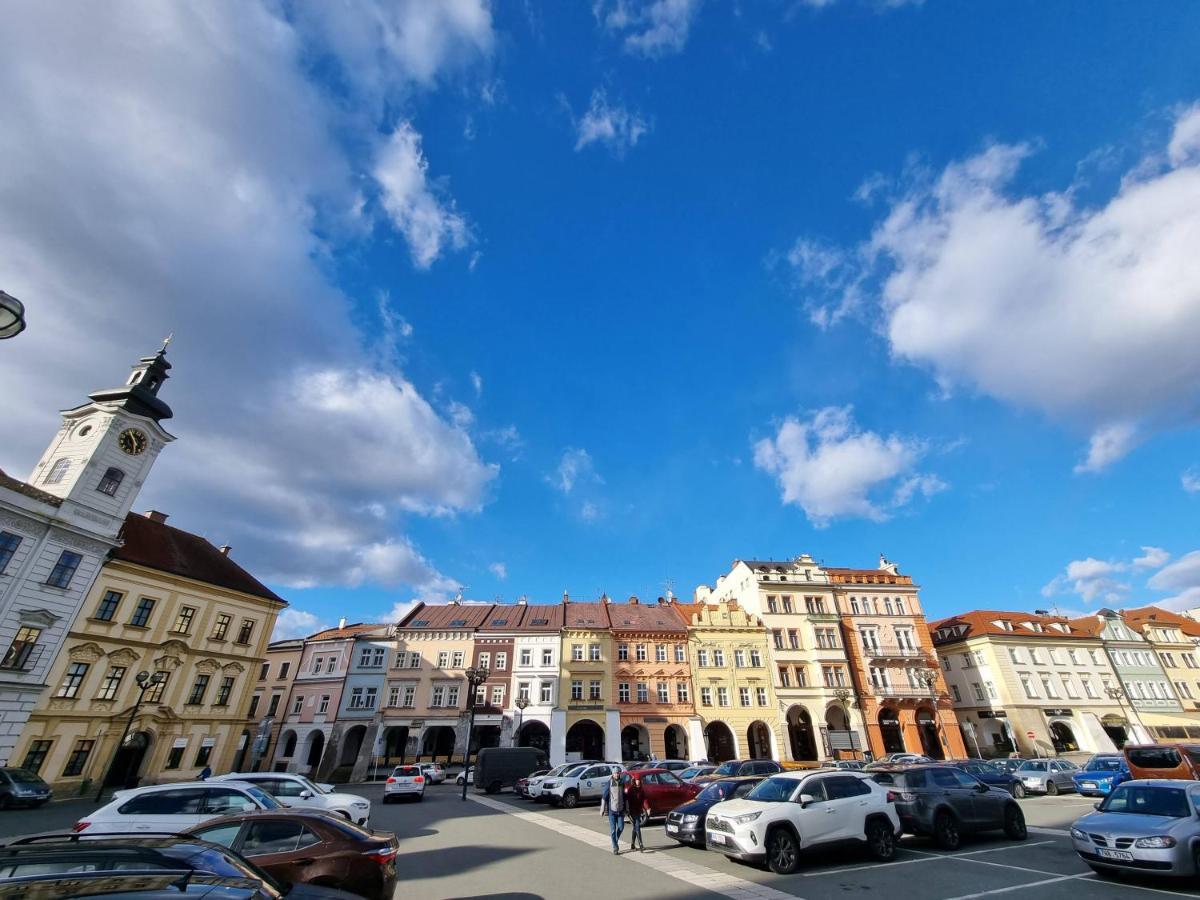 Velke Studio Na Velkem Namesti S Vybavenou Kuchyni Hradec Králové 外观 照片